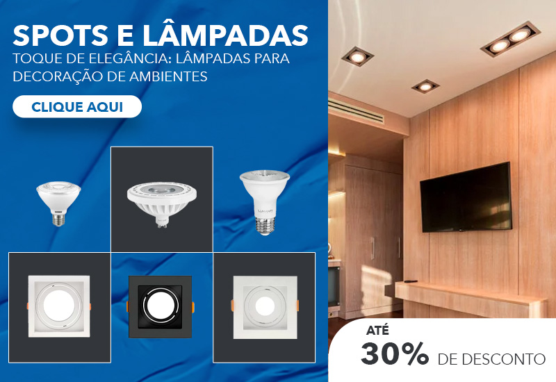 Spots e Lâmpadas - D2 Materiais